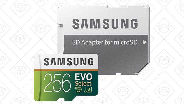 Samsung microSD Card | $10-$130 | Amazon | Multiple capacities available